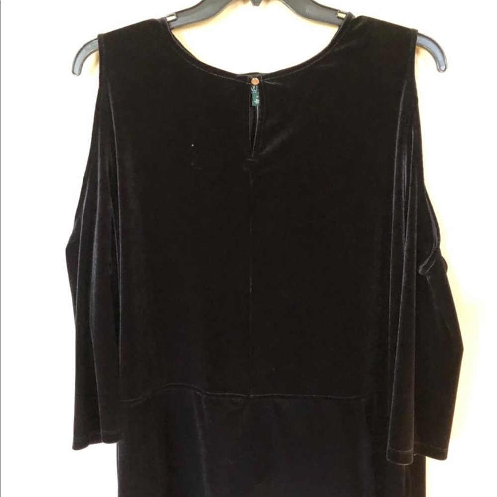 Ralph Lauren velvet top